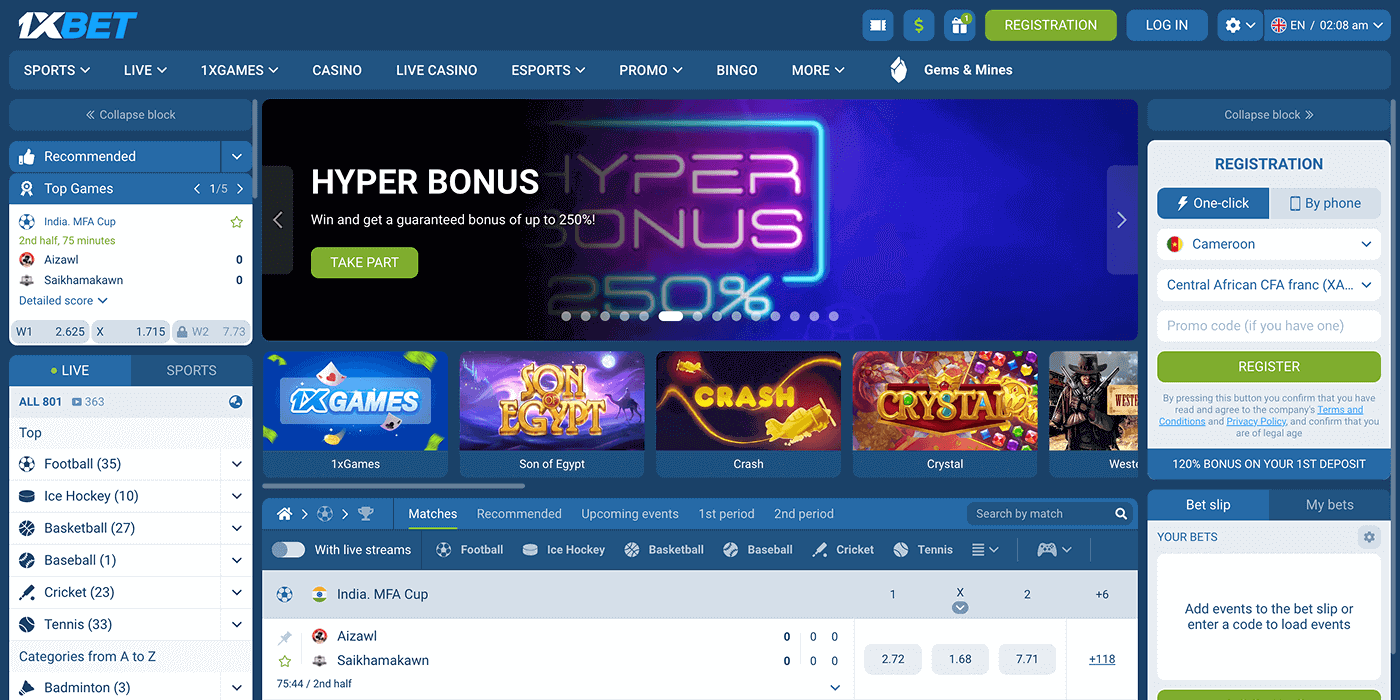 1xBet Login via Website 1xBet Login via Website