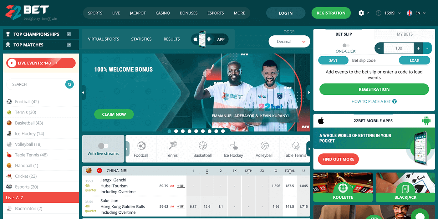22Bet Login via Website 22Bet Login via Website