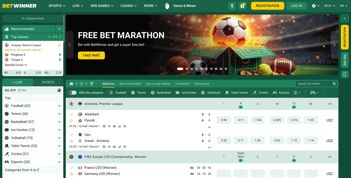 Betwinner Login via Website Betwinner Login via Website
