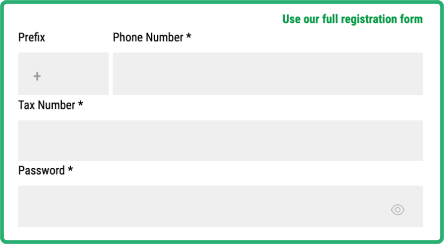 Register a new account and verify it