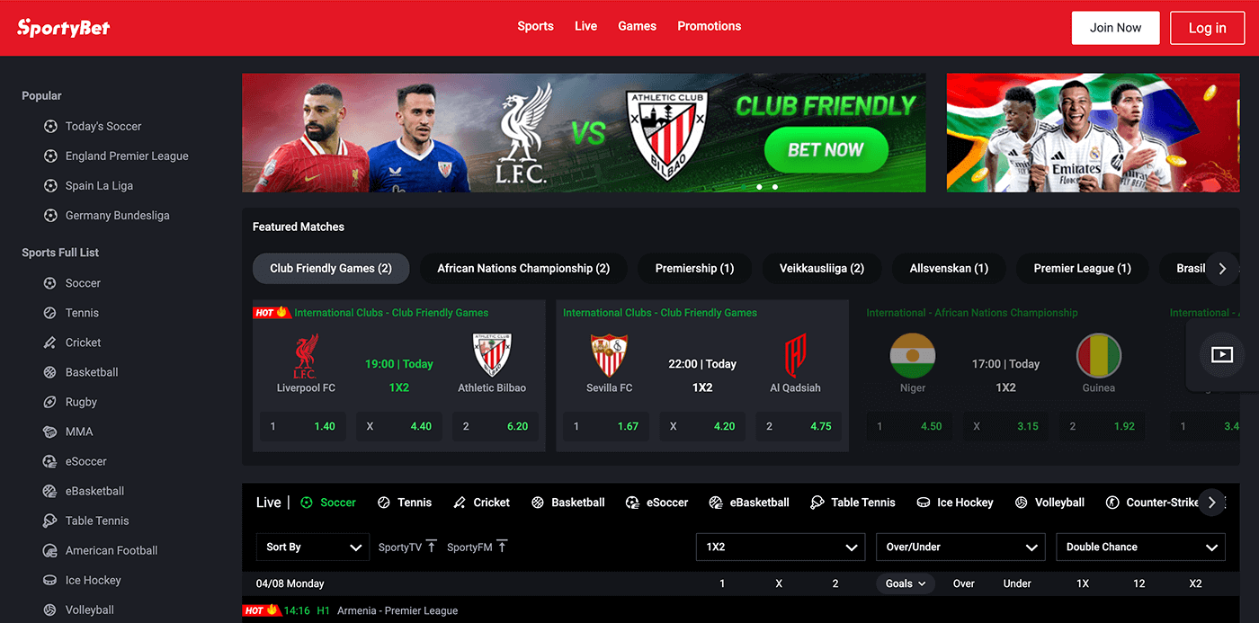 Sportybet Login via Website Sportybet Login via Website