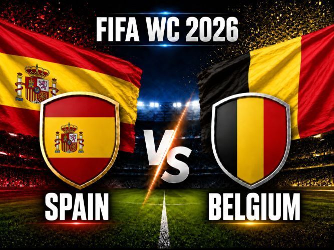 Spain vs Belgium